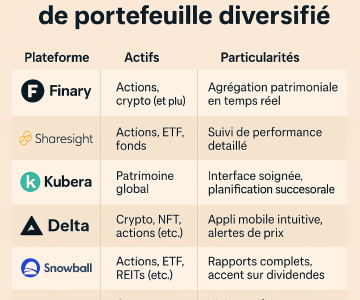 Meilleures plateformes de suivi de portefeuille diversifié